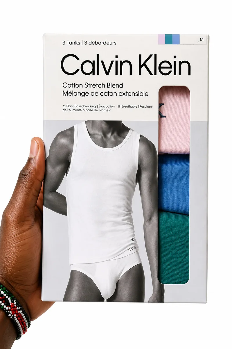 Calvin Klein Cotton Tank Tops 3-Pack